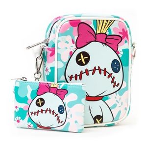 2pc Disney Lilo and Stitch Scrump Crossbody Bag & Matching Wallet Set NWT